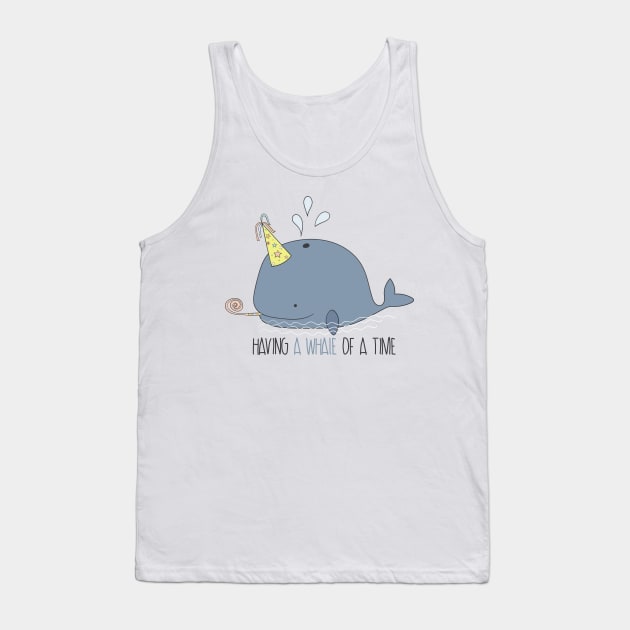 Having a whale of a time Tank Top by Dreamy Panda Designs